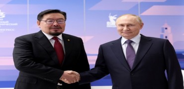 Монгол Улсын Ерөнхий сайд Г.Занданшатар ОХУ-ын Ерөнхийлөгч В.В.Путинд бараалхав